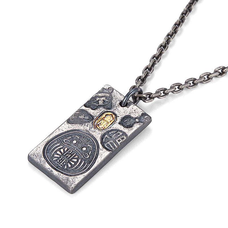 Fortune Daruma Necklace